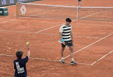 Теніс: момент змагання до матеріалу «Українська тренерка очолила програму розвитку WTA»