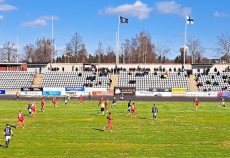 Футболісти «Інтера» Турку під час матчу чемпіонату Фінляндії