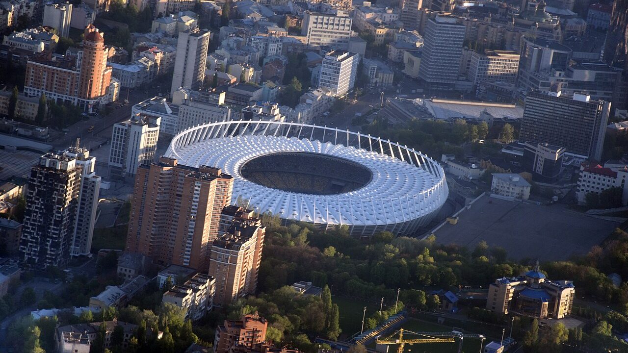 Панорама НСК «Олімпійський» у Києві