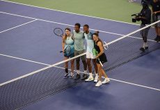 Еліна Світоліна на кортах US Open у Нью-Йорку