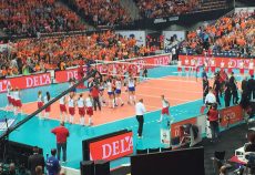 Архівний матч жіночого чемпіонату Європи з волейболу
