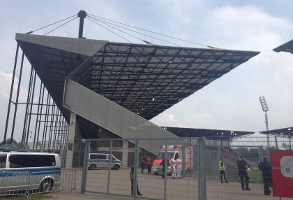 Стадіон an der Hafenstraße футбольного клубу «Рот-Вайсс Ессен»