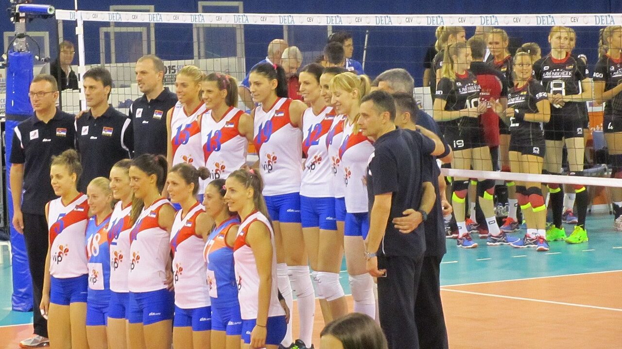 Жіноча збірна Сербії з волейболу на чемпіонаті Європи