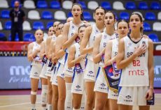 Архівний матч жіночої збірної Сербії U-16 на Євробаскеті